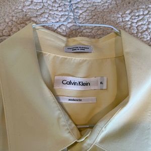 Calvin Kline Mens long sleeve dress shirt